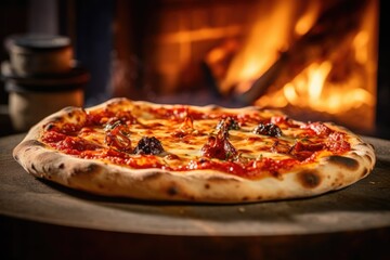 Rustic Wood-Fired Pizza