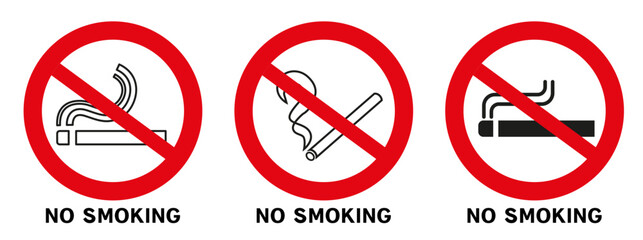 Do not smoke or use open flames. Signs open source of ignition and no smoking signs.