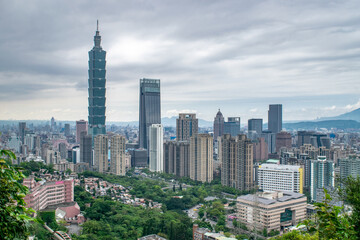 Fototapeta na wymiar Taipei Skyline - Taipei, Taiwan