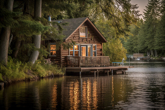 mountain cabin