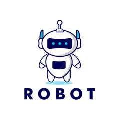 Robot Vector, kawaii and cute robot vector
