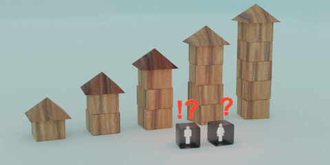 Rise in real estate prices