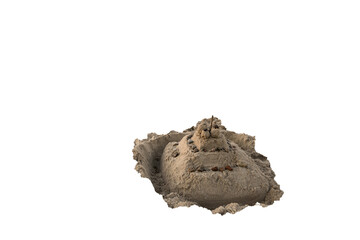 sand castle on the beach