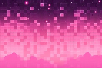 Pink pixel beautiful background.