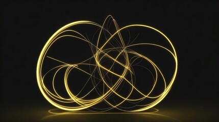 Abstract background with gold
