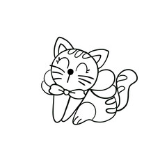 Obraz premium Cat
