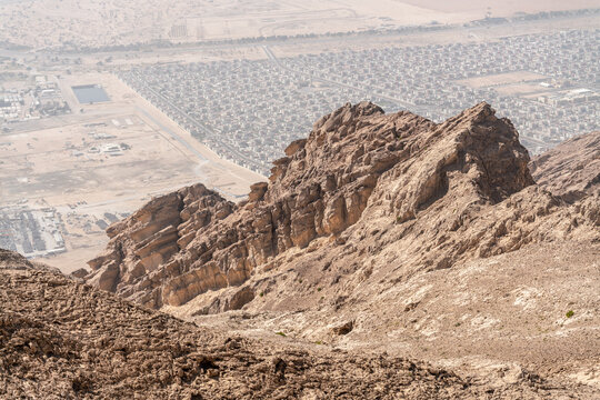 View from Jebel Hafeet in al Ain (UAE, Abu Dhabi)