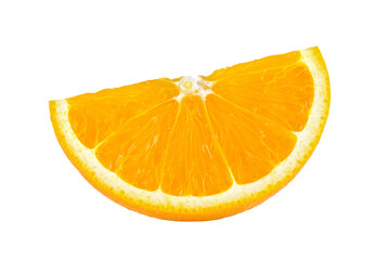 orange slice on transparent png - Powered by Adobe