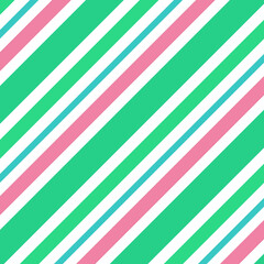 Obraz premium pink green Diagonal Stripe Paper