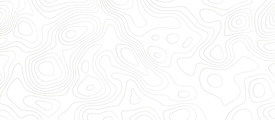 Panorama view gradient multicolor wave curve lines banner background design. Vector illustration. Line topography map contour background .Abstract Topographic map background with wave line.