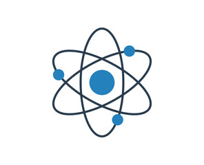 Isolated Atom Symbol. 