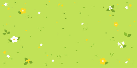 背景イラスト_草原 © 四ッ谷