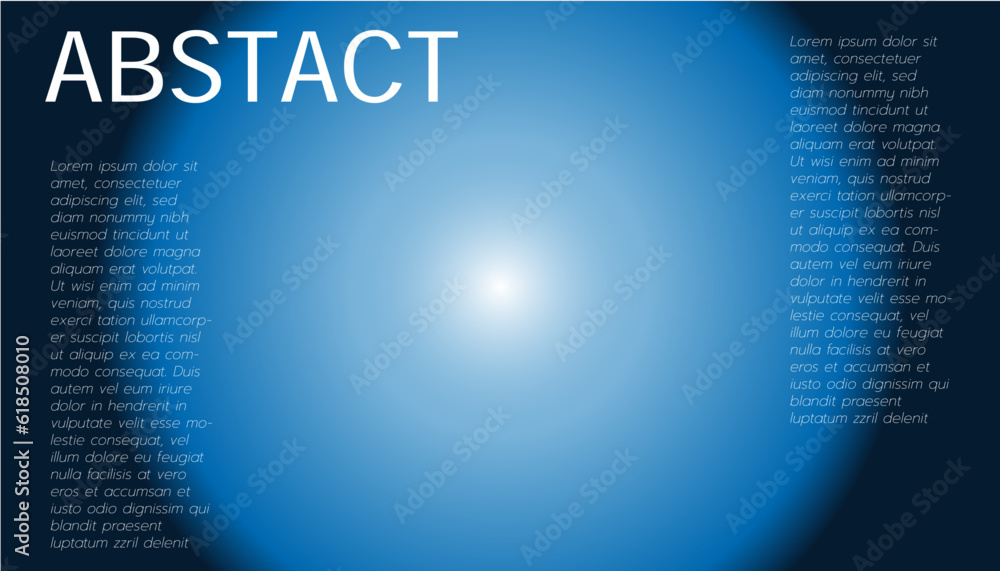 Poster humble pride abstact gradient blue circle background glowing geometric lines on dark blue background