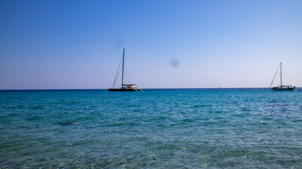 Obraz premium sailboat in the sea