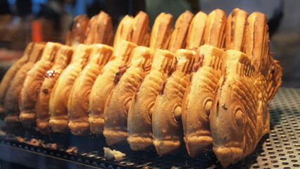 Japanese street food in Nagoya Japan