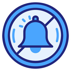 bell blue icon