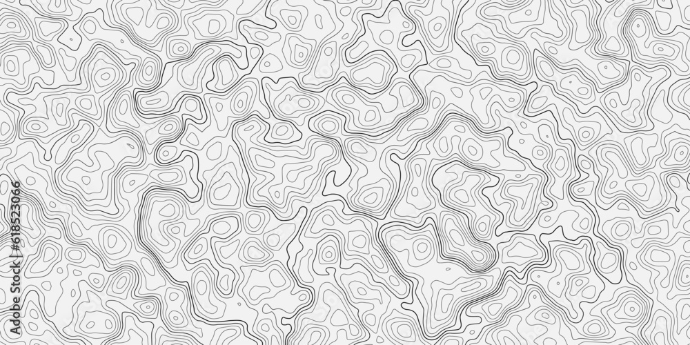 Poster abstract map on the white background. geographic simple texture or topographic landscape. mountain t