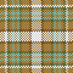 Tartan Plaid Vector Seamless Pattern. Checker Pattern. for Scarf, Dress, Skirt, Other Modern Spring Autumn Winter Fashion Textile Design.