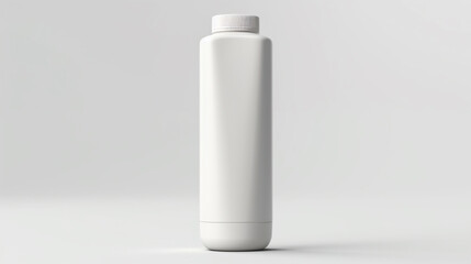 white plastic bottle HD 8K wallpaper Stock Photographic Image