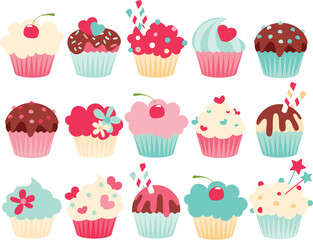 Bright Cupcakes, Birthday