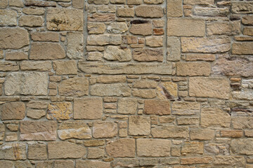 Old Stone Wall. Texture, Background.