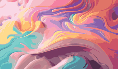 Bright pastel abstract background vector