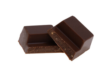 chocolate bar isolated