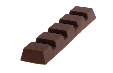 chocolate bar isolated