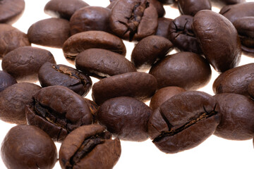 Obraz premium coffee beans isolated