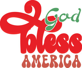 American Retro svg design