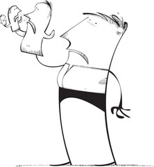 A Puppeteer with puppeteer puppet