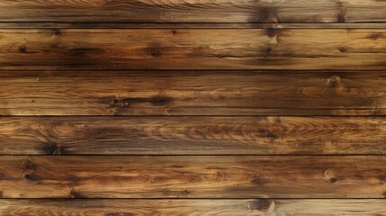 Seamless rustic brown wood texture background, AI generated