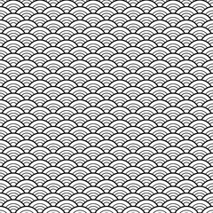 Vector modern sacred tattoo . Geometric seamless halftone pattern. Flower Of Life and abstract shapes made in Black and White.
