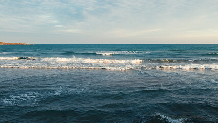 Fototapeta na wymiar Sea in winter to help reflection