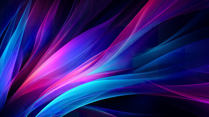 Fototapeta premium abstract background with lines purple blue color gen ai