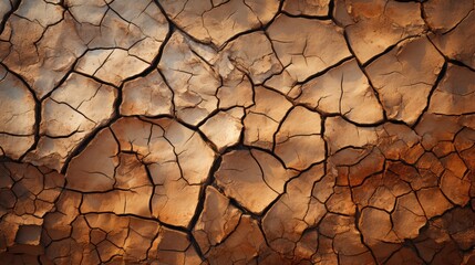 Cracked dry land without water, Texture of dry cracked earth close up, land without water, desert.