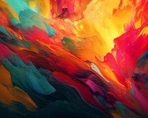 Fototapeta na wymiar Mesmerizing abstract background with vibrant colors and flowing shapes