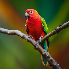 Obraz premium green winged macaw
