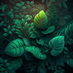 bacground with plants green wallpaper 