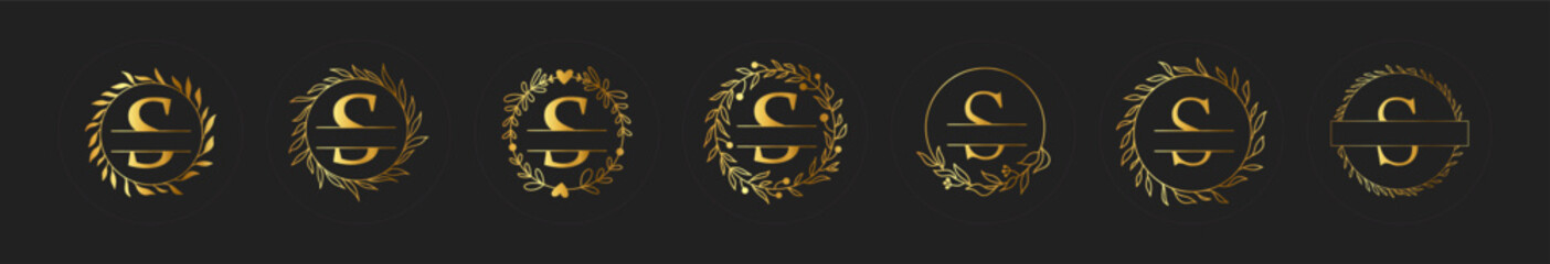 Fototapeta premium Collection of Letter 