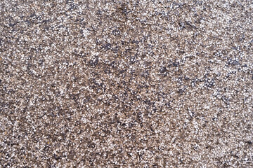 Close up of asphalt with small rocks