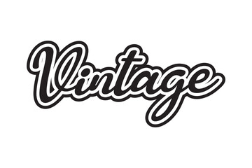 text effect and typography