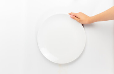 A Plate in a Hand