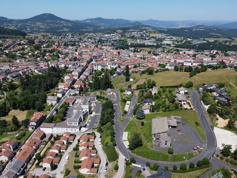 Yssingeaux, Haute-Loire, Rh&ocirc;ne Alpes Auvergne, Massif Central, France.