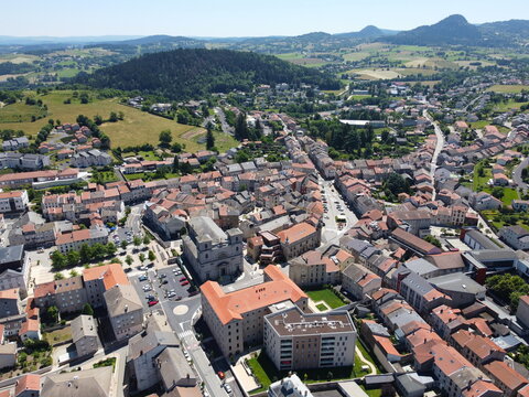 Yssingeaux, Haute-Loire, Rh&ocirc;ne Alpes Auvergne, Massif Central, France.