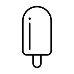 Chocolate ice cream icon