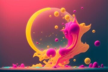 colors of pink yellow orange colors touch of fantasy and magic hight detailed cinematic lighting 