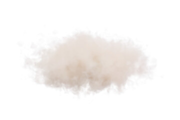 Fototapeta na wymiar Cloud on isolated white background.3d rendering