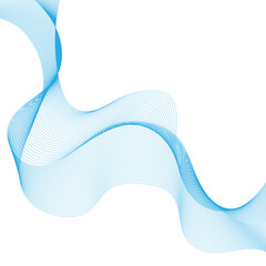 Gradient Abstract flowing wave lines. Design element for technology, science, modern concept.vector eps 10