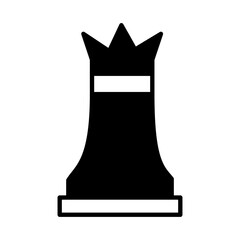 Solid Line Significance crown design vector icon design vector line icon svg